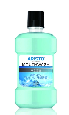 구강 세정 다양한 냄새를 위한 아리스토 개인 건강 제품 250 밀리람베르트 양치질 약