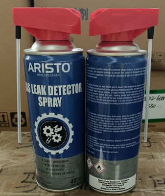 플라스틱 및 금속 파이프워크에 가스 누출을 탐지하기 위해 가정용 에어로솔과 일관성 있고 정확한 응용